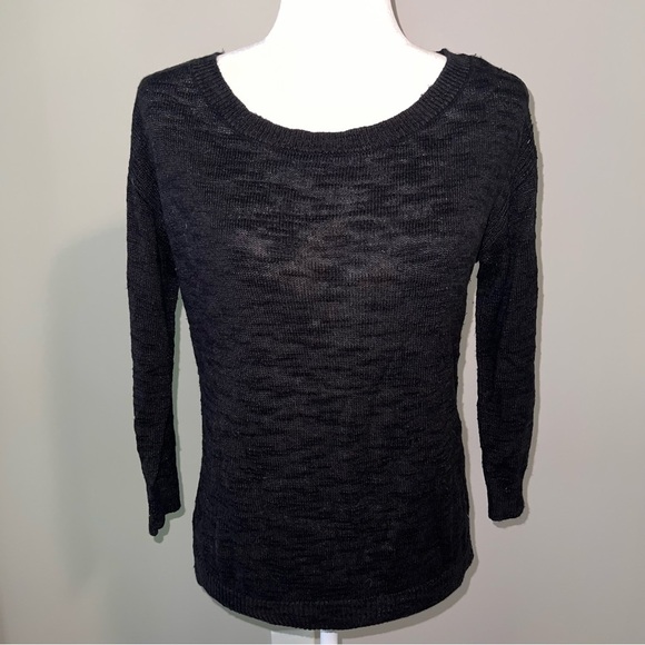 Banana Republic Sweaters - Banana Republic Black Knit Top